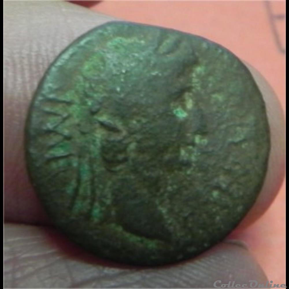quadrans d'Auguste monnaie antique romaine quadrans auguste