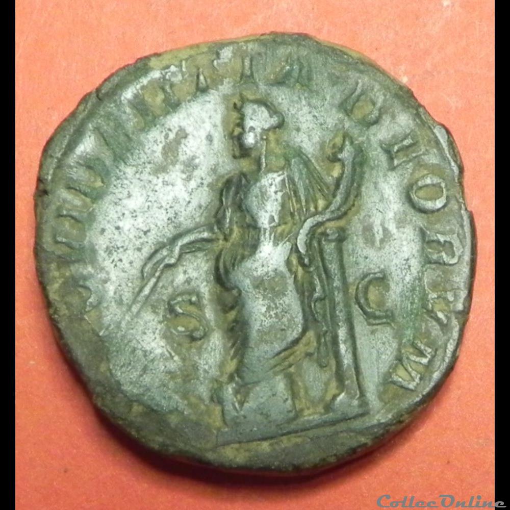 monnaie antique romaine dupondius alexandre severe
