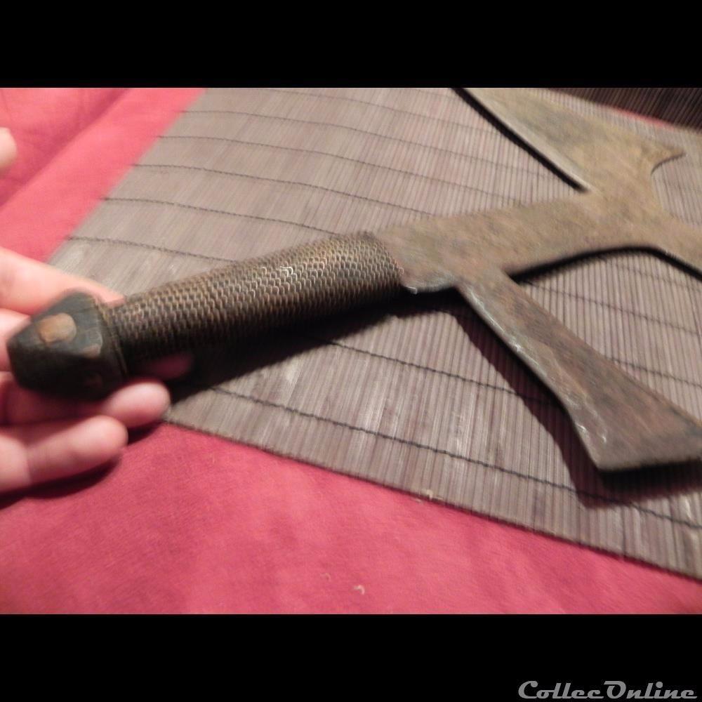Couteau de jet Yangere Afrique 2 militarium arme blanch mandat territoriaux couteau de jet yangere afrique