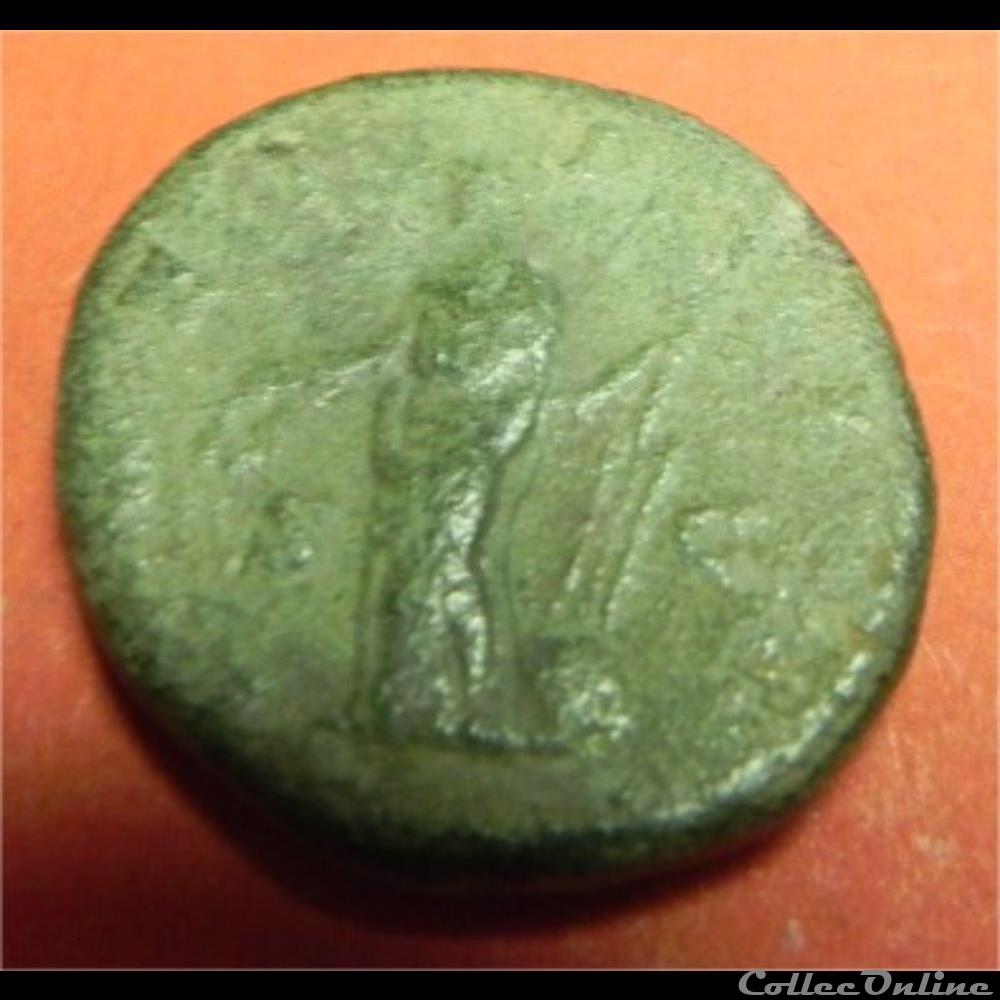 CRISPINA RIC AS 2 monnaie antique romaine crispina ric as