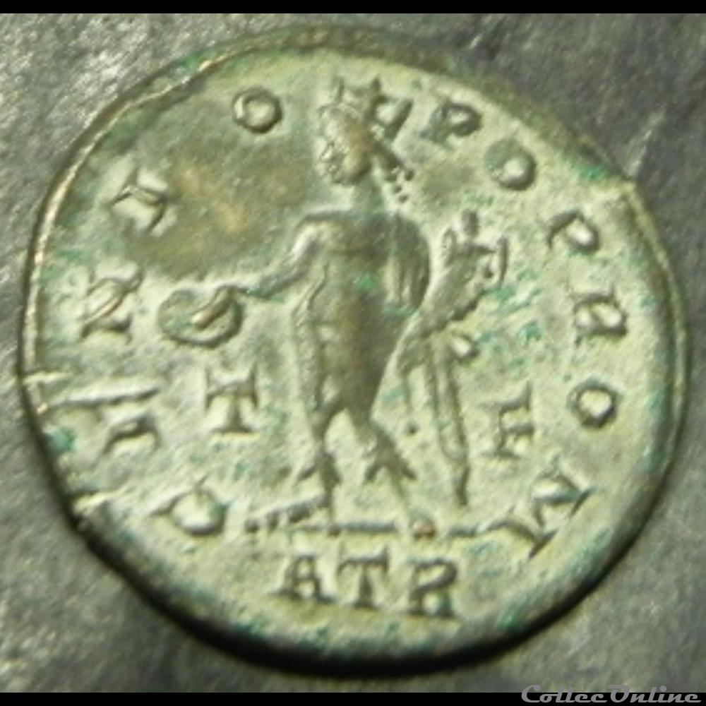 LICINIVS I ATR Trèves GENIO - POP ROM Licinius I 6 monnaie antique romaine licinivs i atr treves genio pop rom licinius i