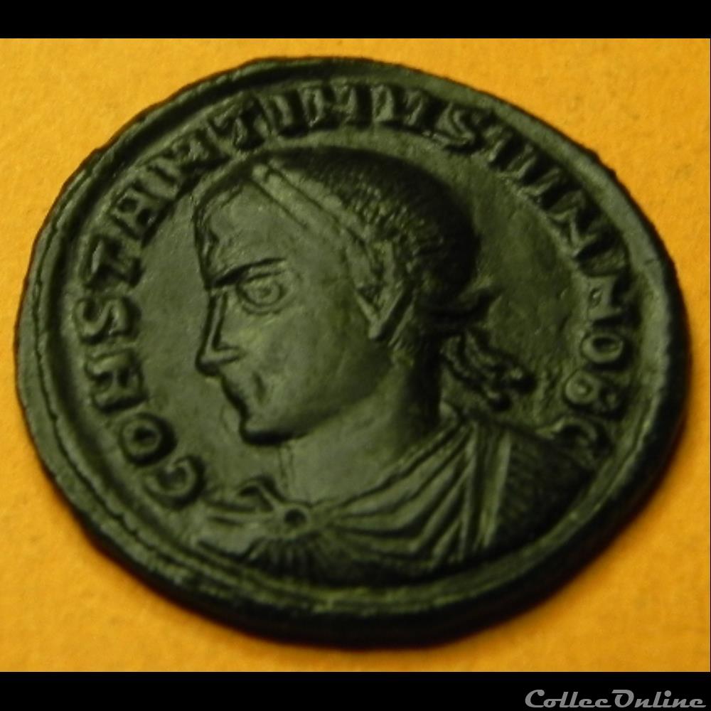 CONSTANTIN II CAESARVM NOSTRORVM VOT X monnaie antique romaine constantin ii caesarvm nostrorvm vot x