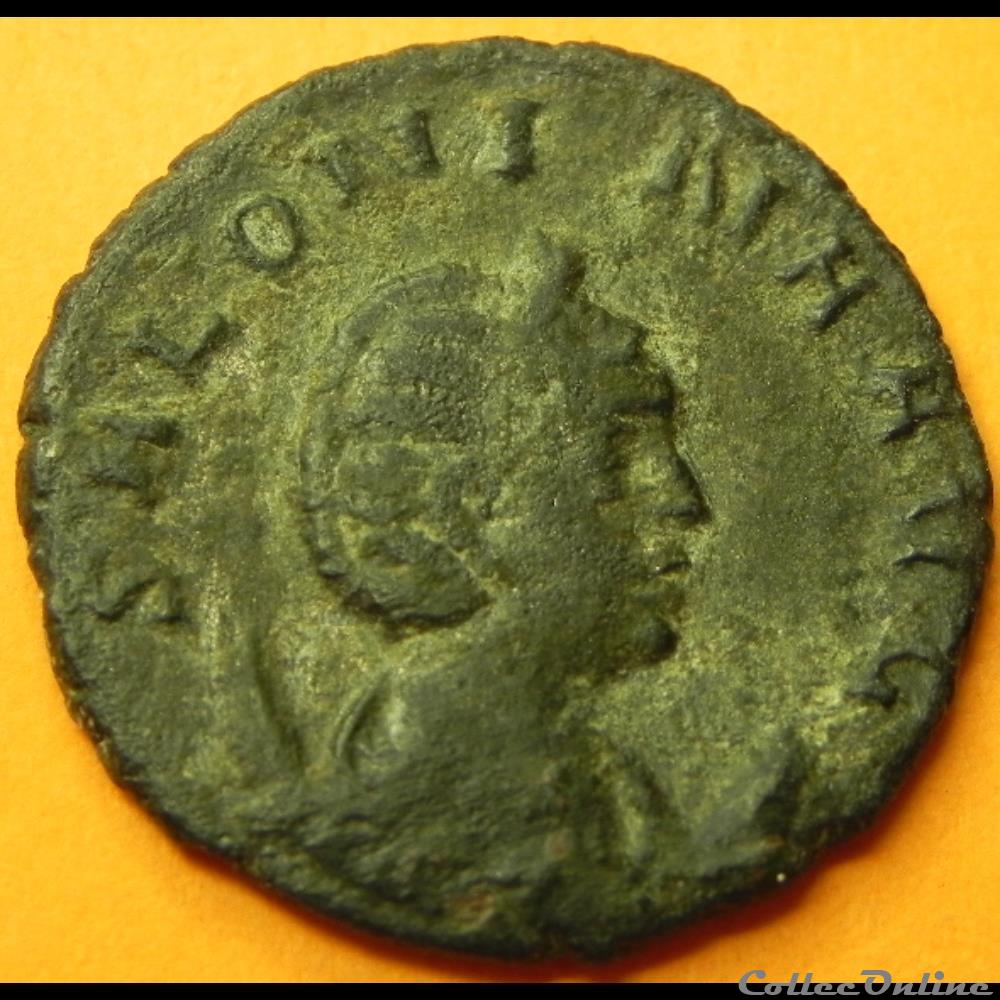 monnaie antique romaine salonia ivno regina