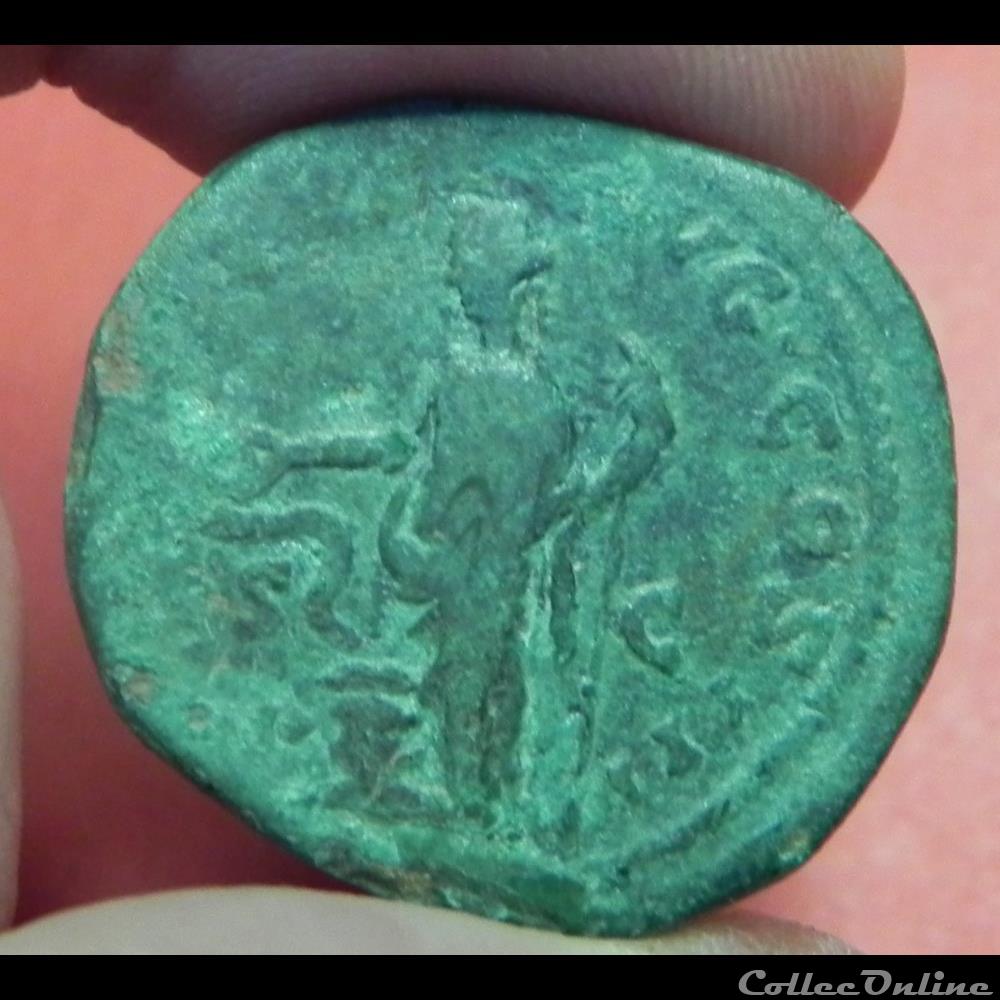 Antonin le Pieux sesterce ? 4 monnaie antique romaine antonin le pieux sesterce