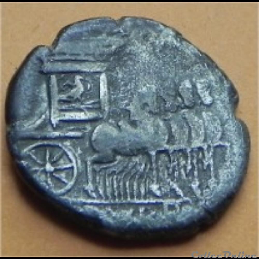 RUBRIA 3 monnaie antique romaine rubria
