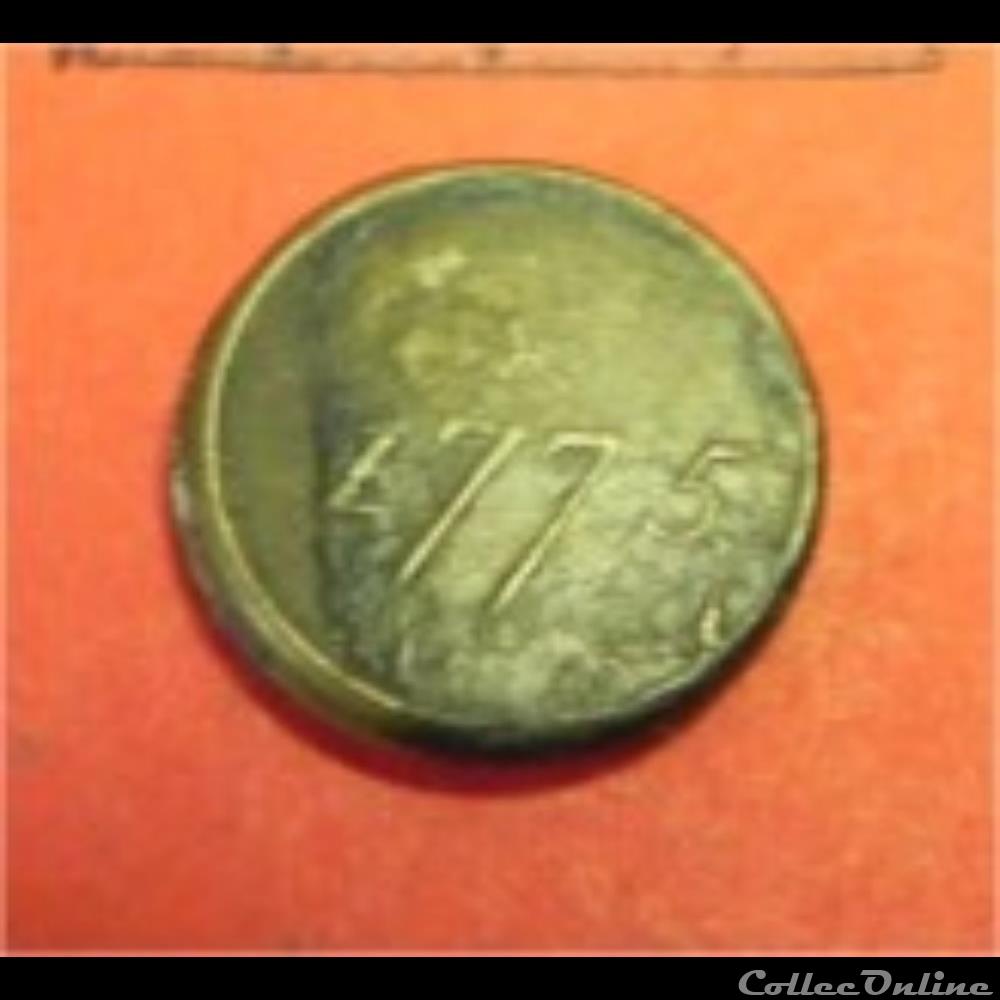 monnaie poids monetaire quarter guinea wt 1775