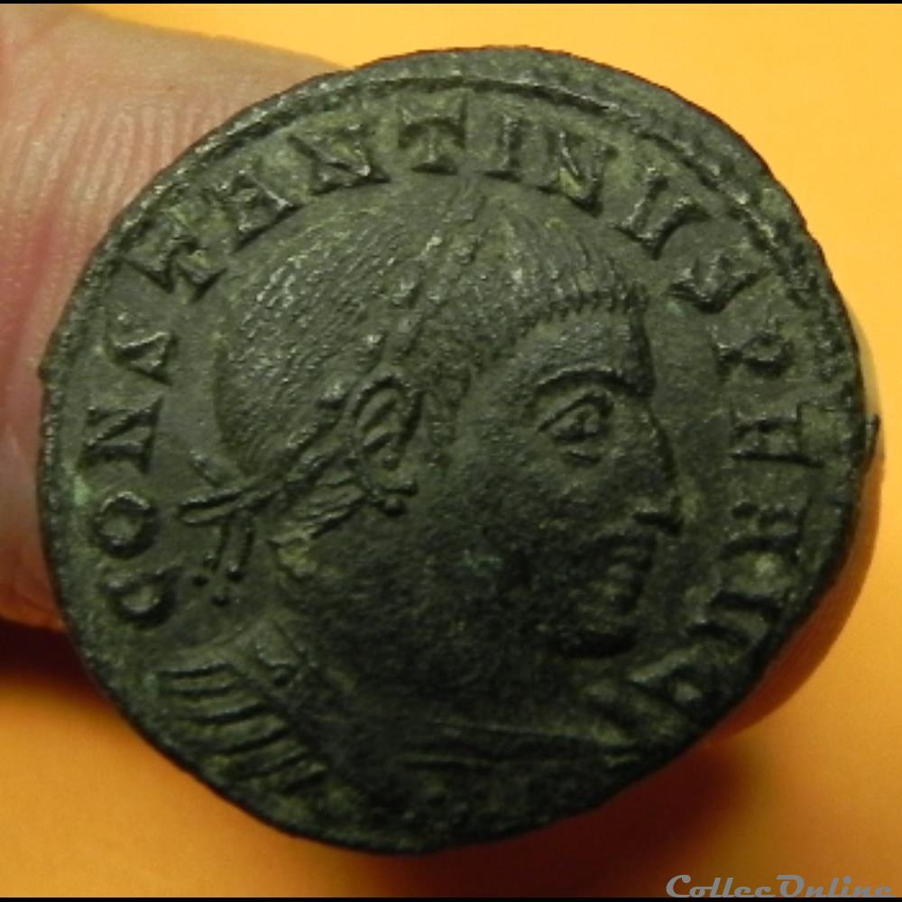 CONSTANTIN I SOLI INVIC-TO COMITI 4 monnaie antique romaine constantin i soli invic to comiti
