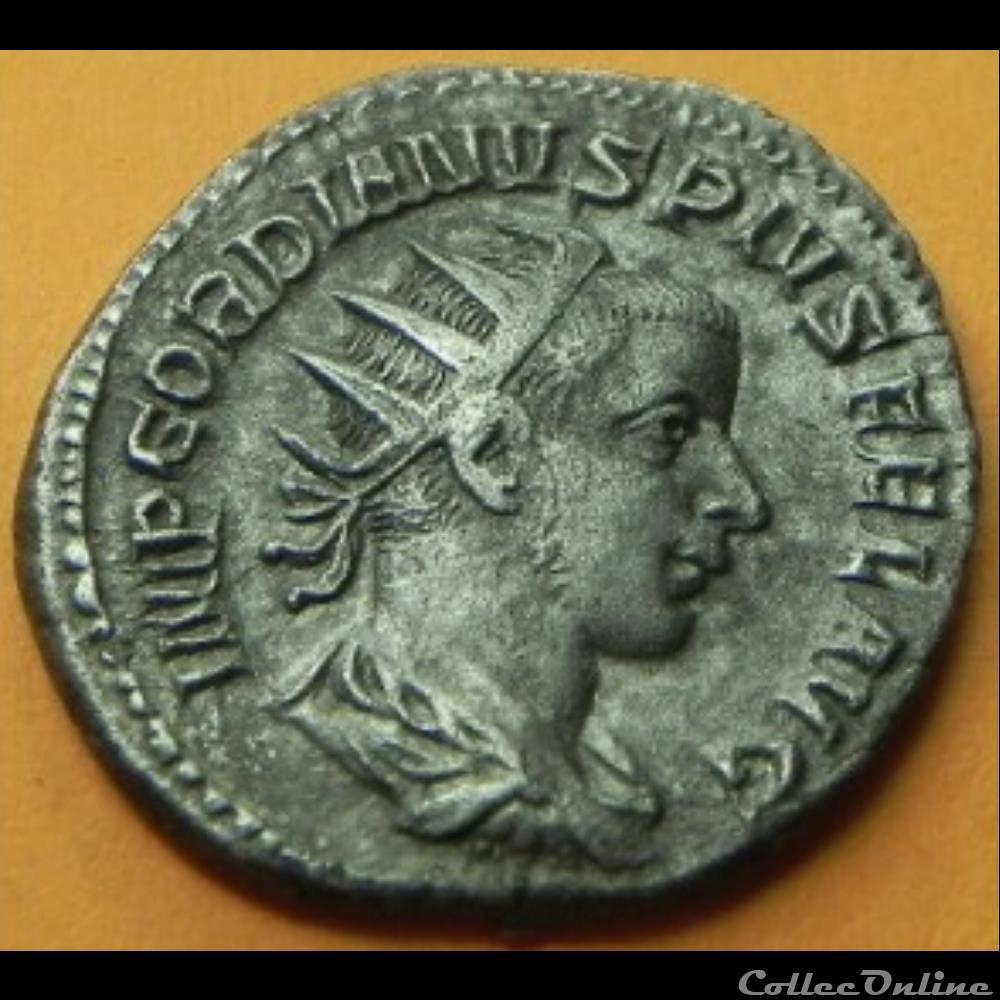 GORDIEN III LAETITIA AVG N. 2 monnaie antique romaine gordien iii laetitia avg n