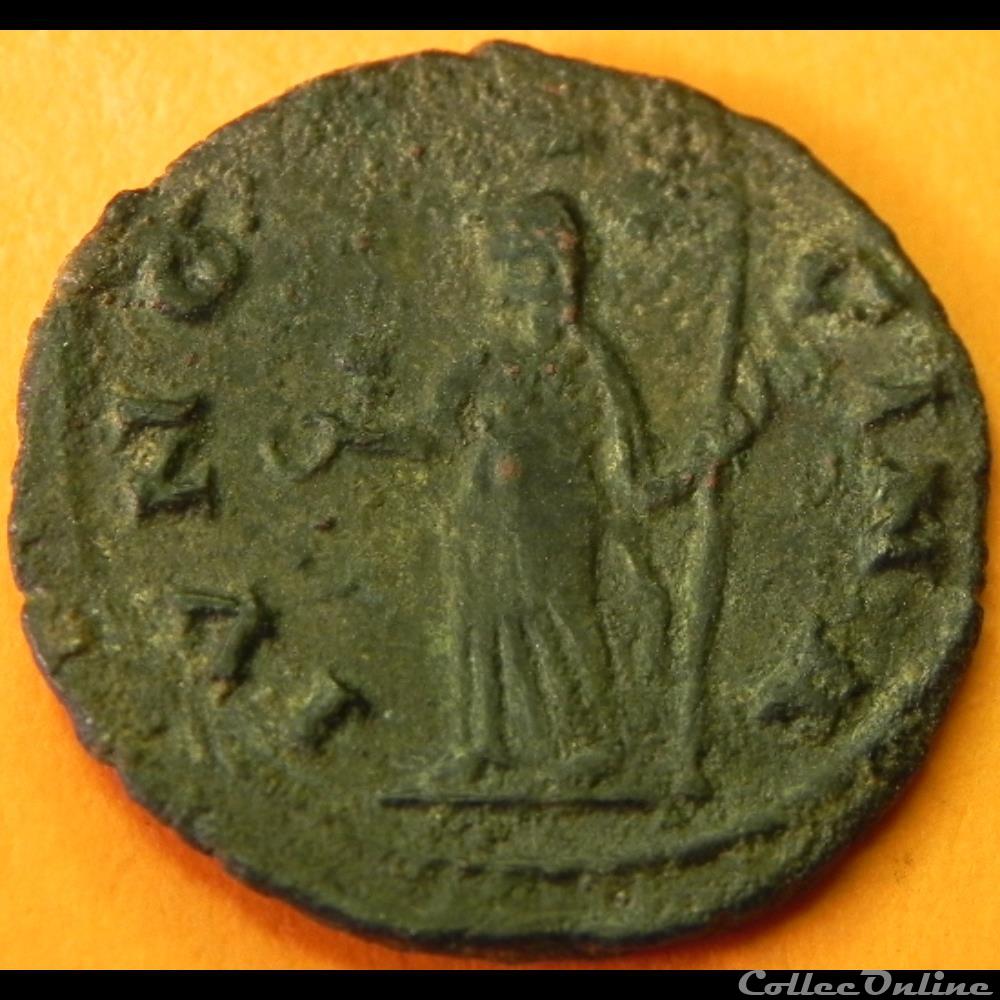monnaie antique romaine salonia ivno regina