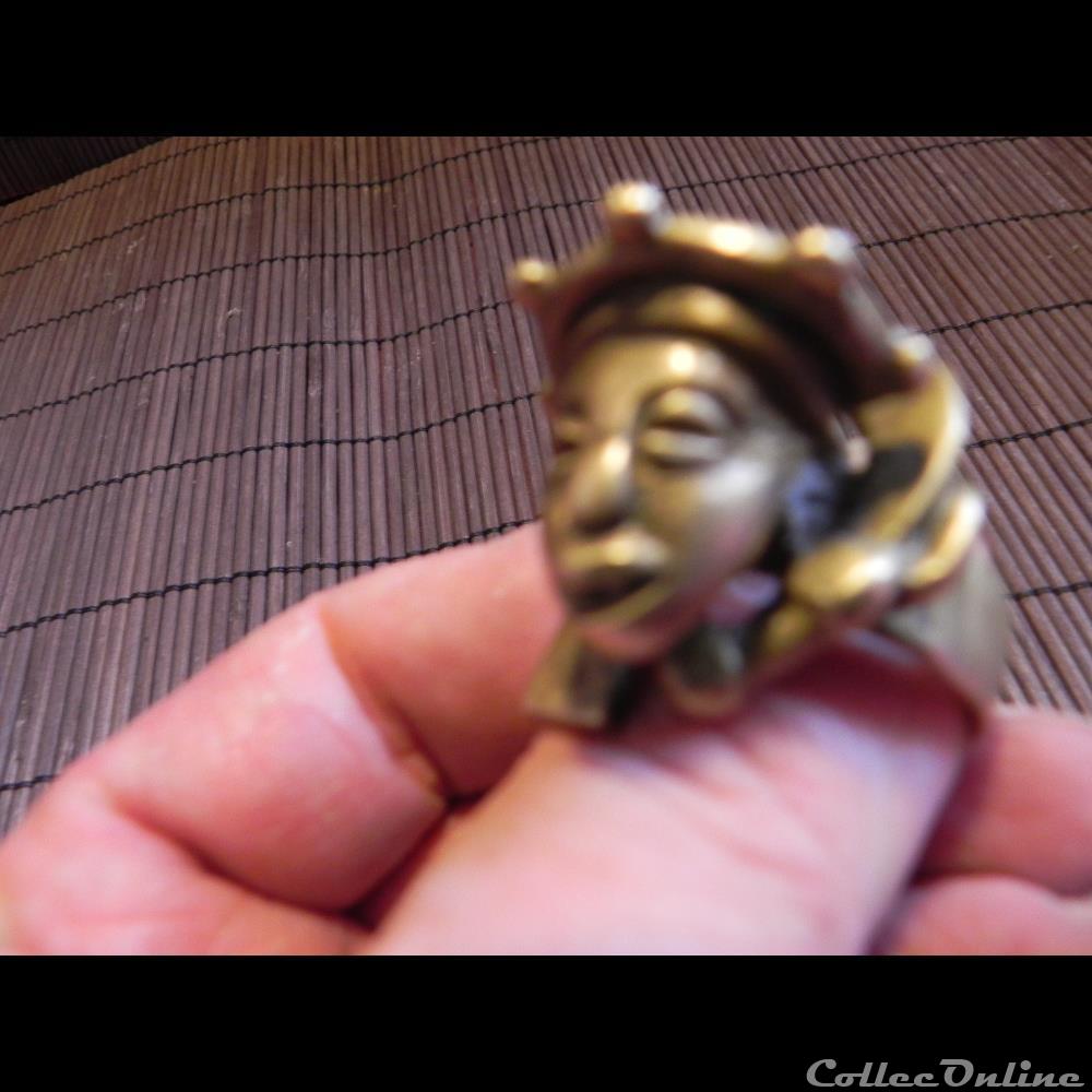 bague de chefferie monnaie 4 primitive afrique bague de chefferie monnaie