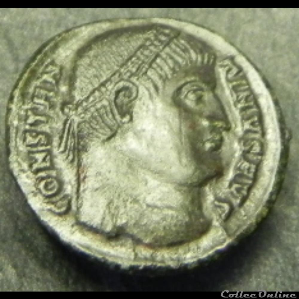 monnaie antique romaine constantinus i providen tiae caess nicomedie porte de camp