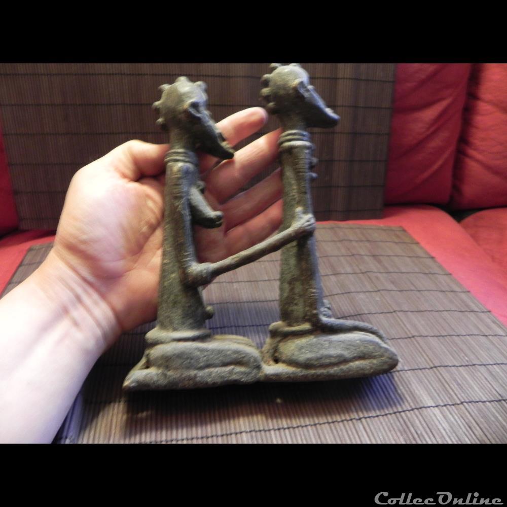 poids à or de chefferie couple d'ancêtres DOGON 3 europe poids a or de chefferie couple ancetres dogon