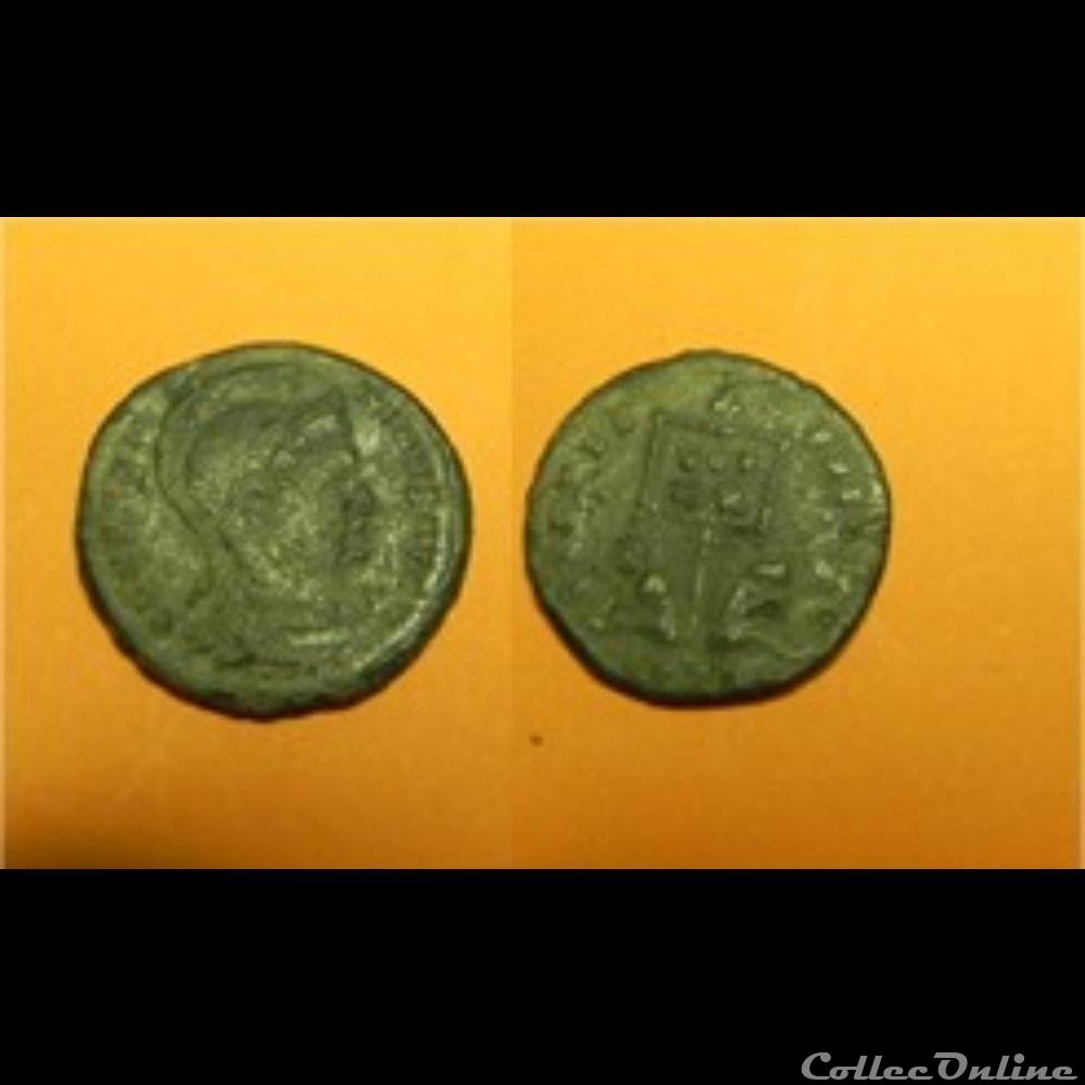 Constantin I VIRTVS - EXERCIT/ VOT/XX/ (CHRISME) Trèves 4 monnaie antique romaine constantin i virtvs exercit vot xx chrisme treves