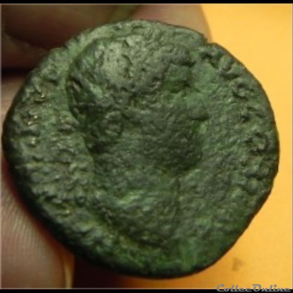 Hadrien dupondius monnaie antique romaine hadrien dupondius