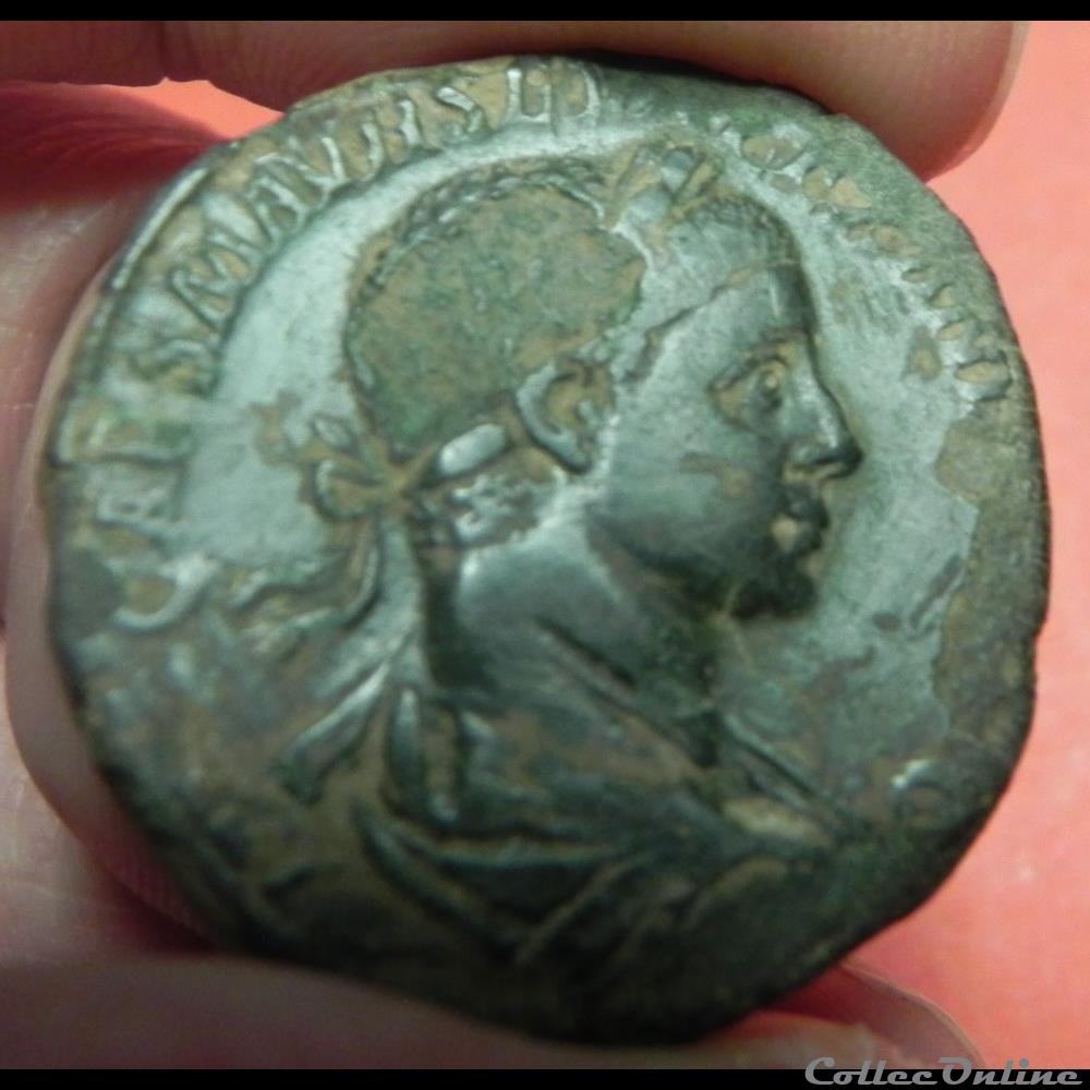 monnaie antique romaine dupondius alexandre severe