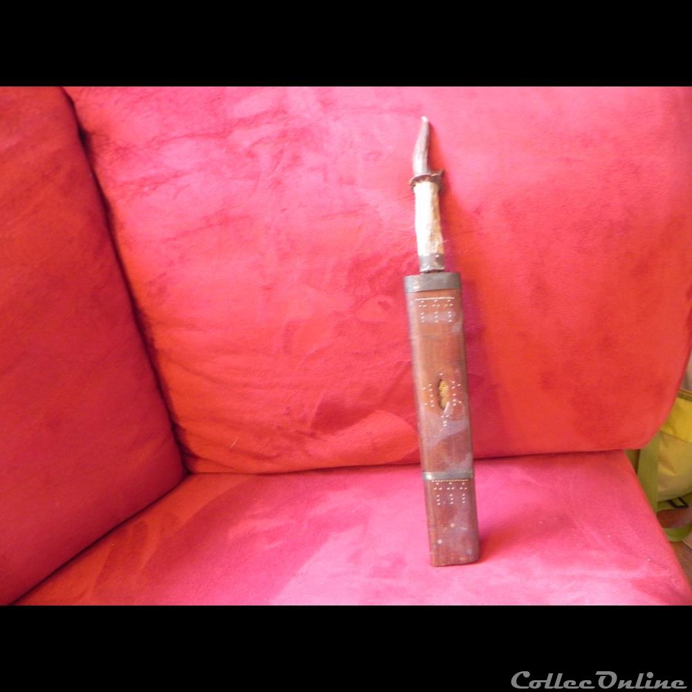 couteau indochine khmer angkor militarium arme blanch mandat territoriaux couteau indochine khmer angkor