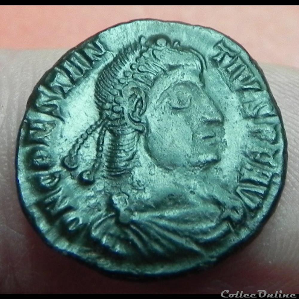 Constantius FEL TEMP RE-PARATIO SISCIA ric 369 4 monnaie antique av jc ap romaine constantius fel temp re paratio siscia ric 369