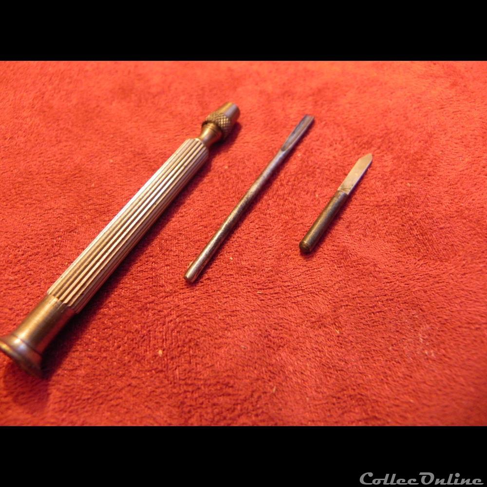 outil de bijoutier et graveur porte gouge et burin outillage jeux bar flipper arcade mandat territoriaux outil de bijoutier et graveur porte gouge et burin