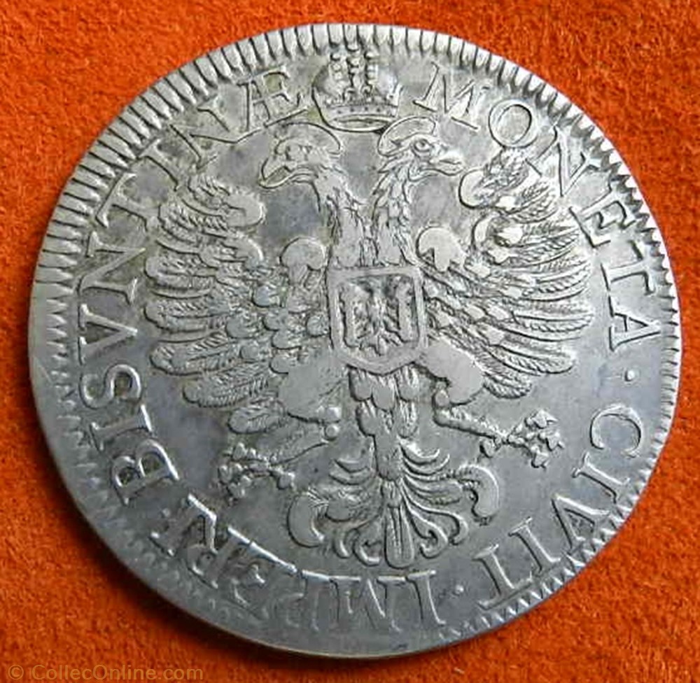 daldre de Besançon 1659 3 monnaie france feodale daldre de besancon 1659