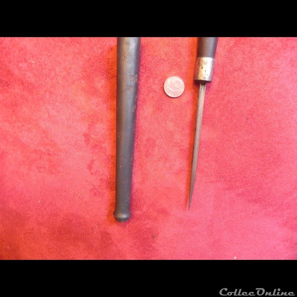 couteau de tranchée 1914 4 militarium arme blanch mandat territoriaux couteau de tranchee 1914