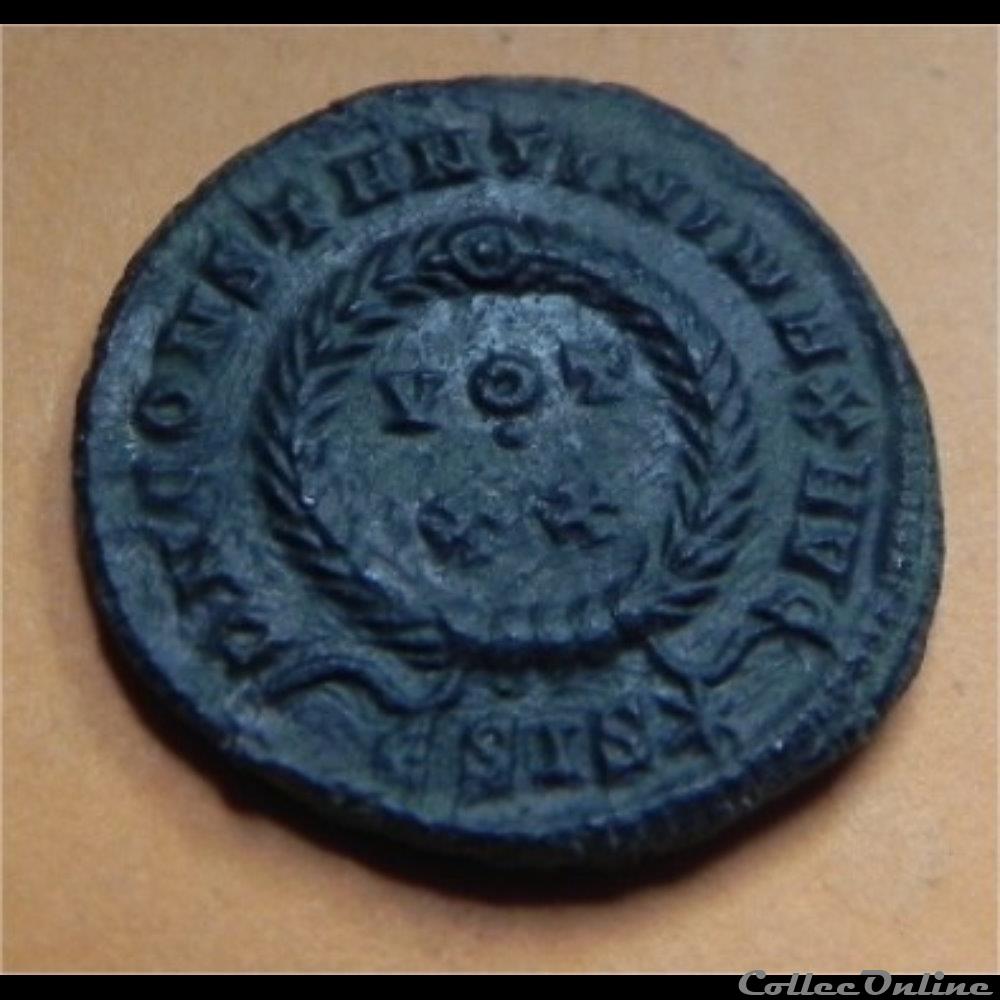 CONSTANTIN I VOT XX 4 monnaie antique romaine constantin i vot xx