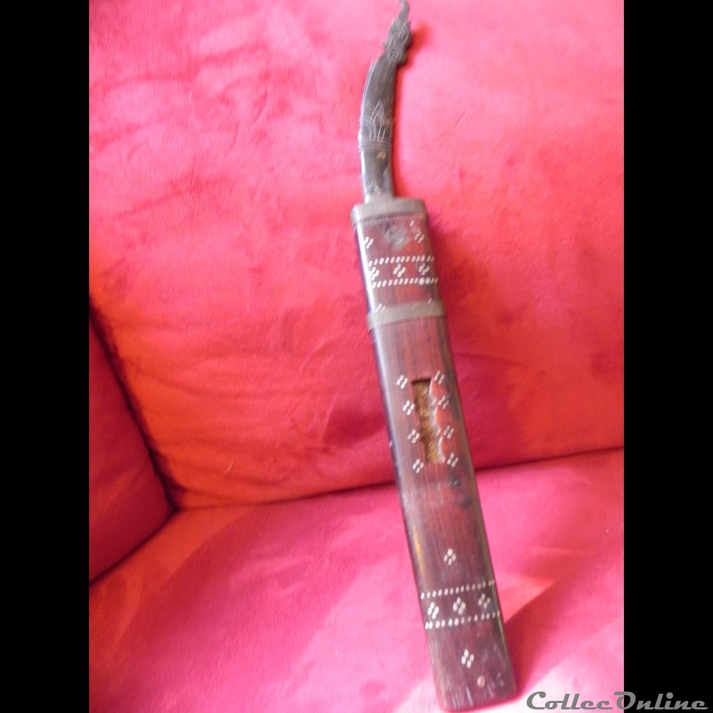 militarium arme blanch mandat territoriaux couteau indochine khmer angkor