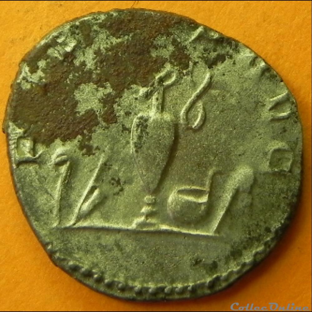 SALONIN PIETAS AVG 4 monnaie antique romaine salonin pietas avg