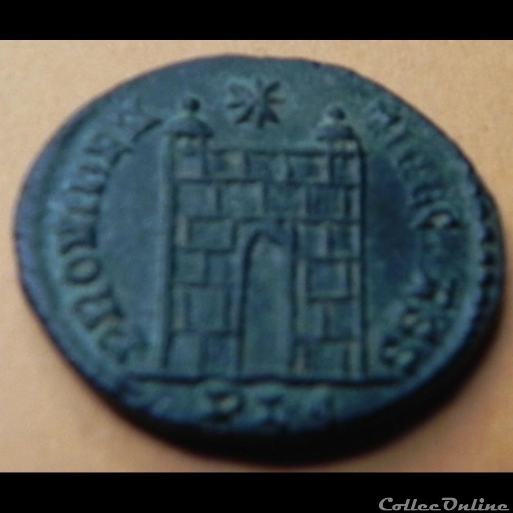 CONSTANTIN II PROVIDENTIAE CAESS 2 monnaie antique romaine constantin ii providentiae caess