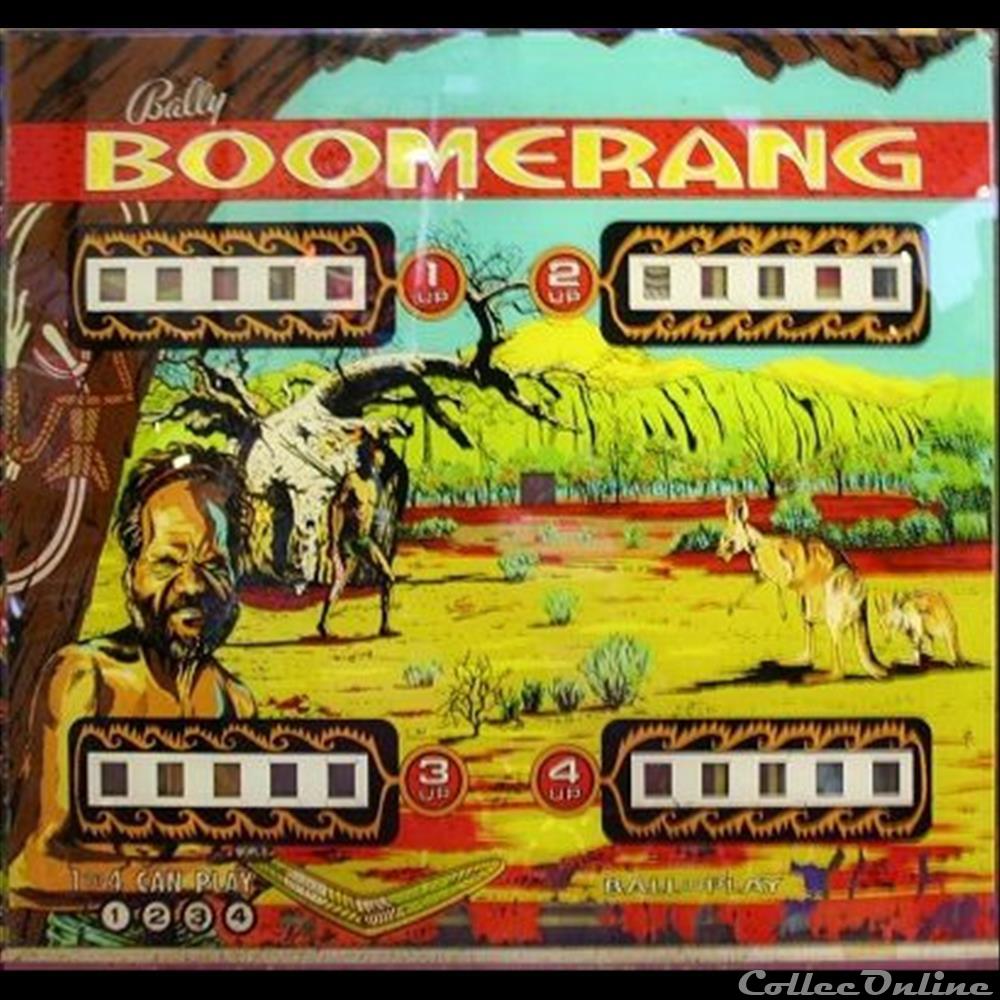 jeux jouet de bar arcade mandat territoriaux manuel reparation flipper boomerang bally