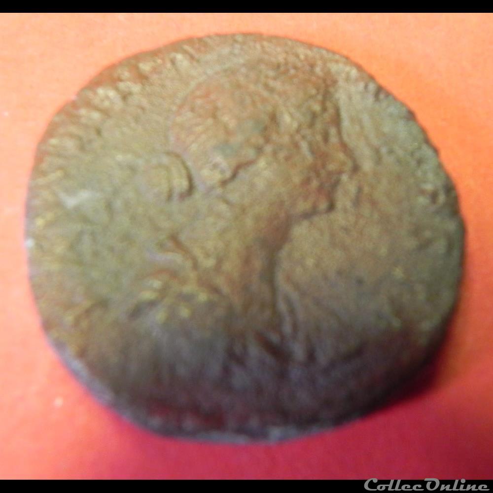 faustine minor RIC 1641 FECVNDITAS 2 monnaie antique romaine faustine minor ric 1641 fecvnditas