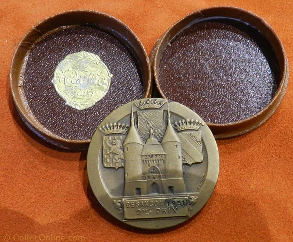monnaie feodale societe canine de est r besancon 2eme prix 1951