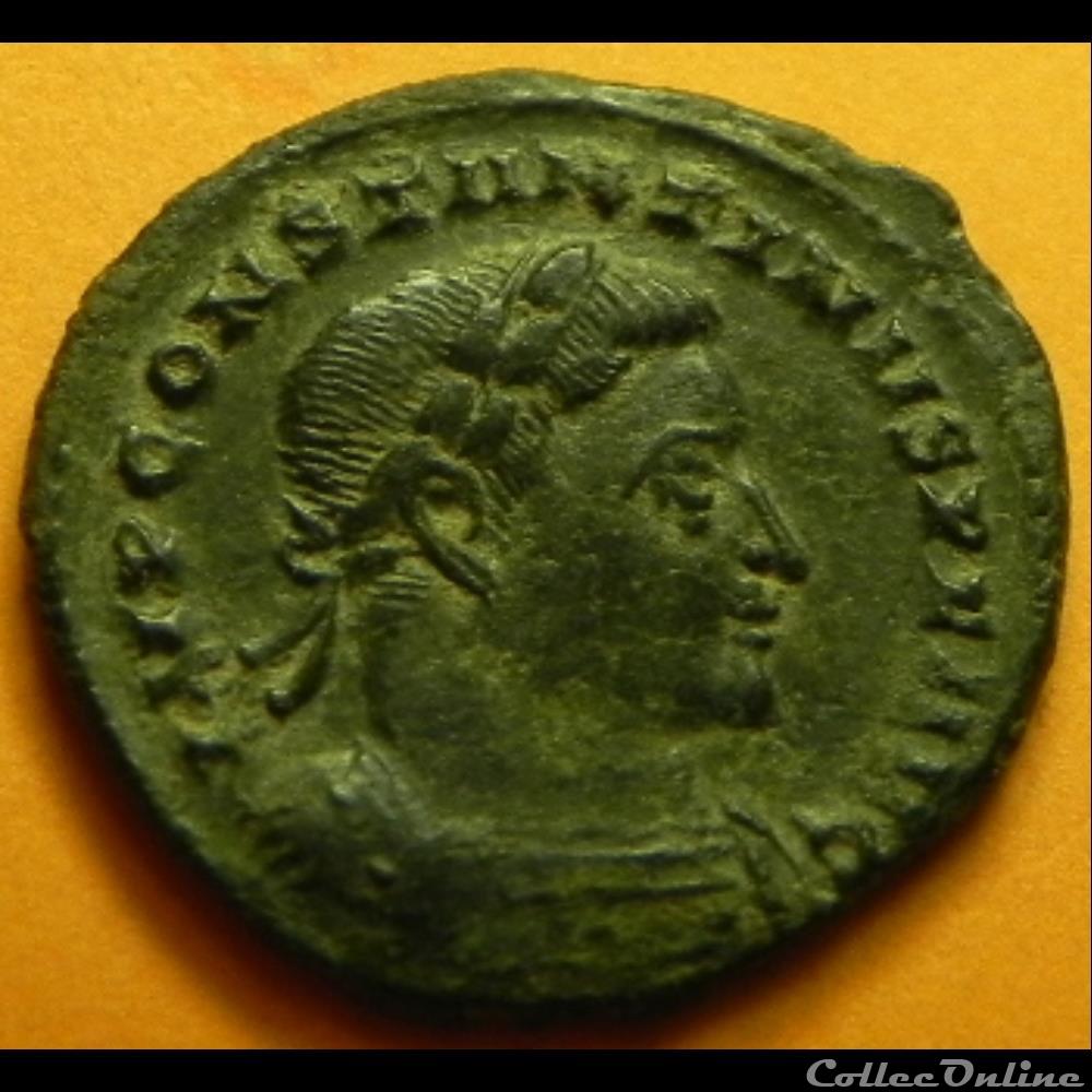 CONSTANTIN I SOLI INVIC-TO COMITI PLN monnaie antique romaine constantin i soli invic to comiti pln