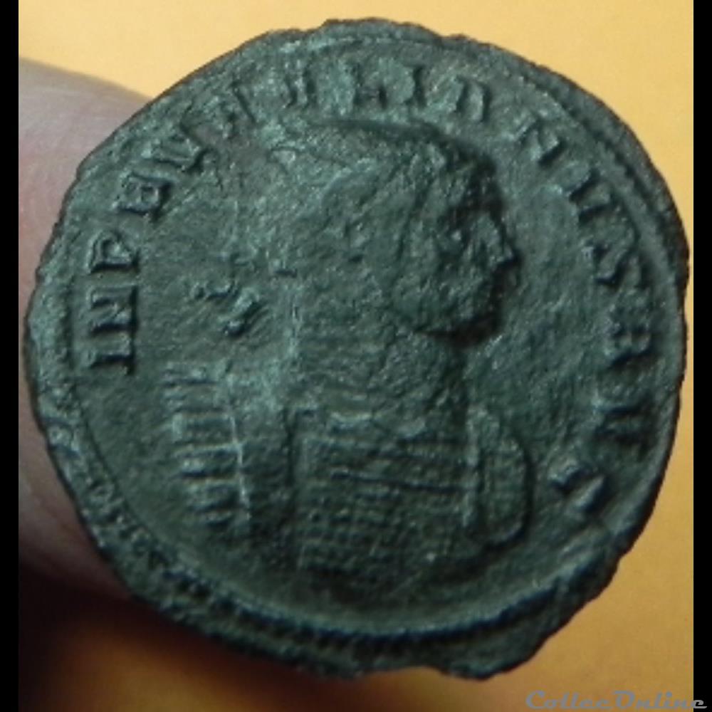 monnaie antique romaine aurelien concordiamilitvm gamma