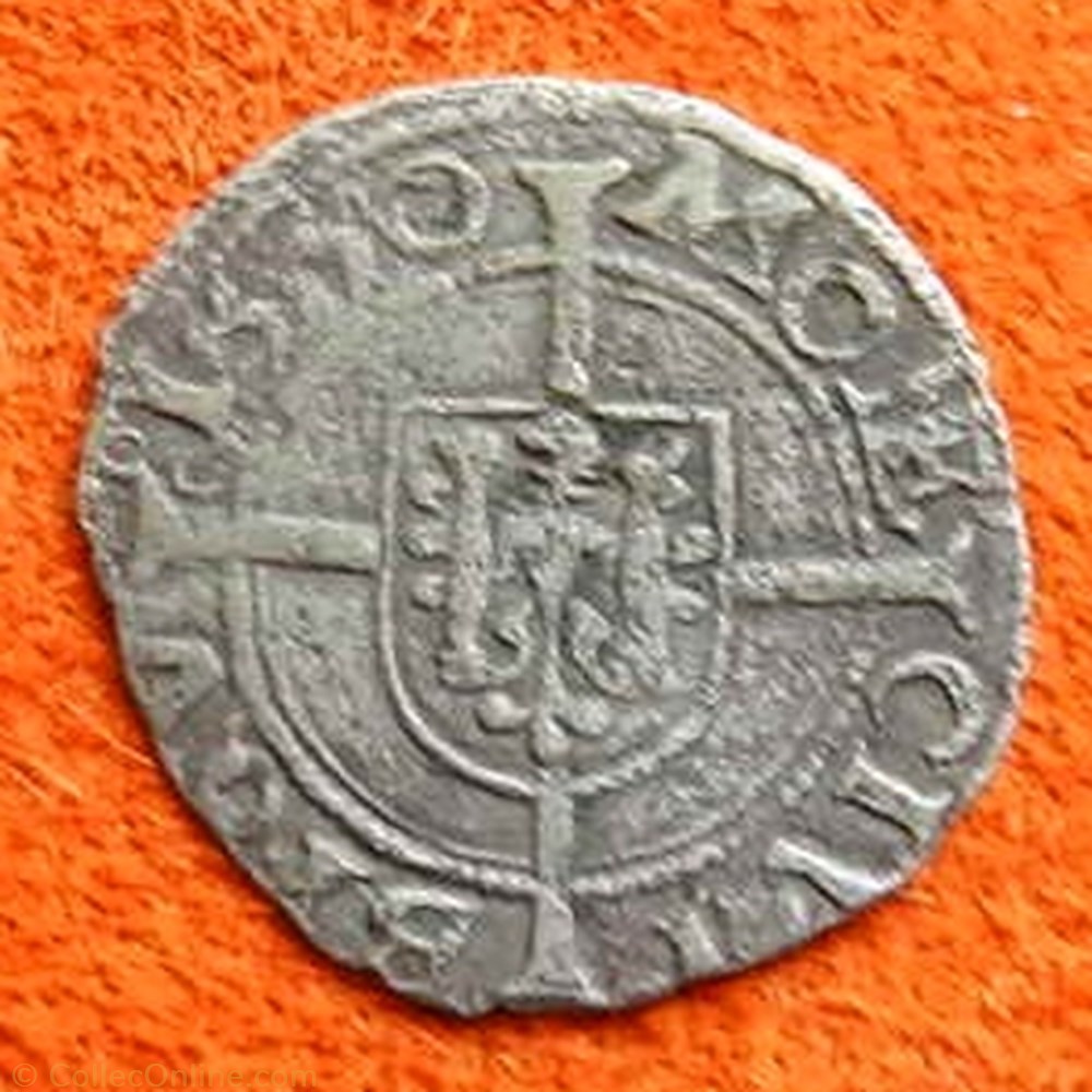 Besançon 1530 1/2 carolus monnaie france feodale besancon 1530 1 2 carolus