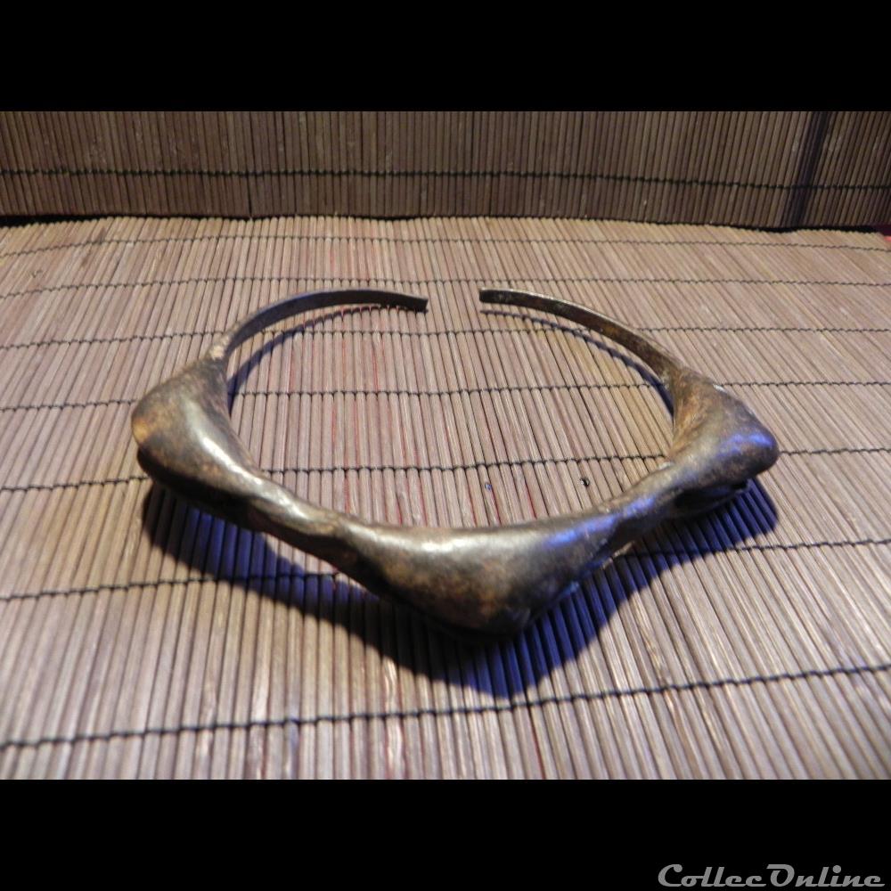 monnaie gong Chamba YORUBA 2 primitive afrique monnaie gong chamba yoruba