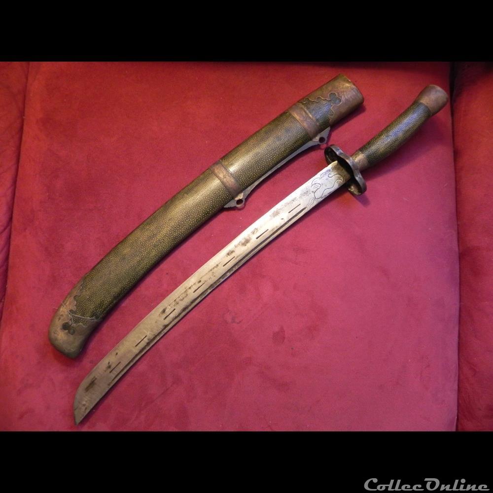 sabre double NINJA militarium arme blanch mandat territoriaux sabre double ninja