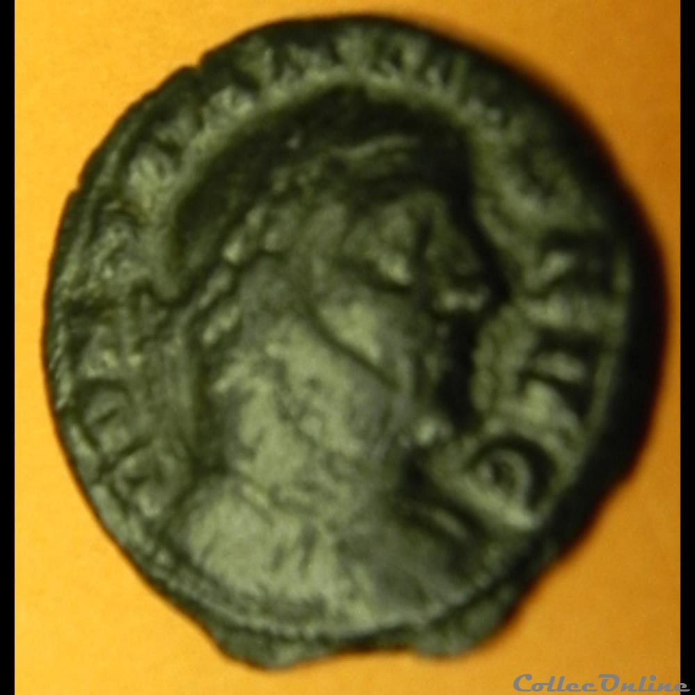 monnaie antique romaine constance ier chlore genio popv li romani
