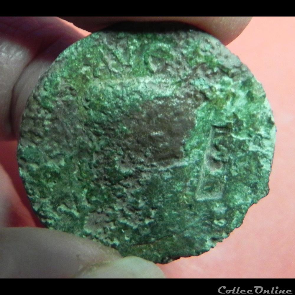monnaie antique romaine contremarque