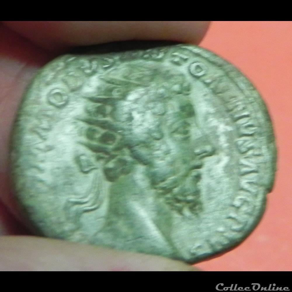 Commode dupondius 2 monnaies antiques a romaines imperiales et republicaines commode dupondius