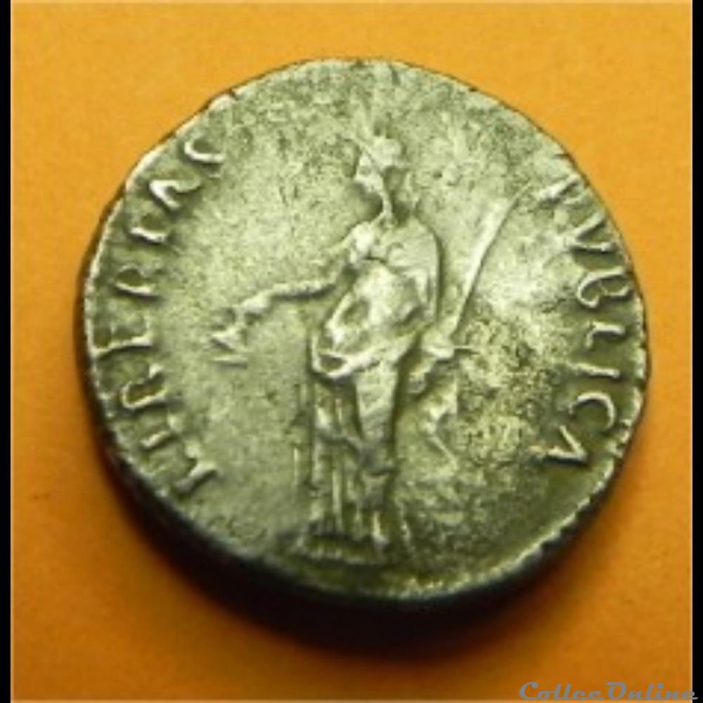 denier NERVA 3 monnaie antique romaine denier nerva