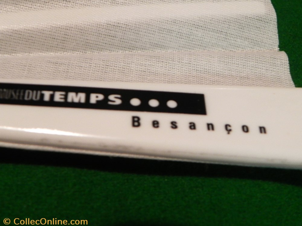 vetements et accessoires eventails musee du temps besancon publicitaire