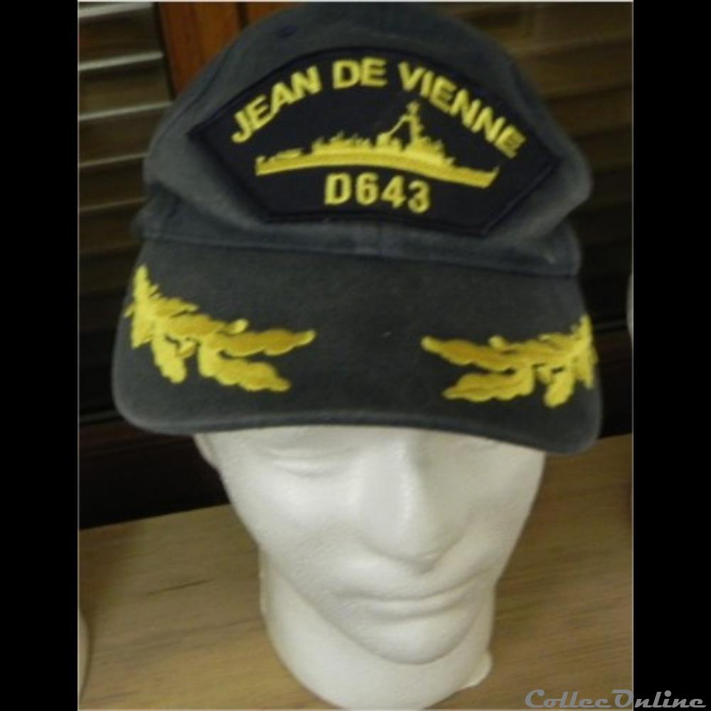 casquette de la frégate Jean de Vienne militarium bateaux casquette de la fregate jean de vienne