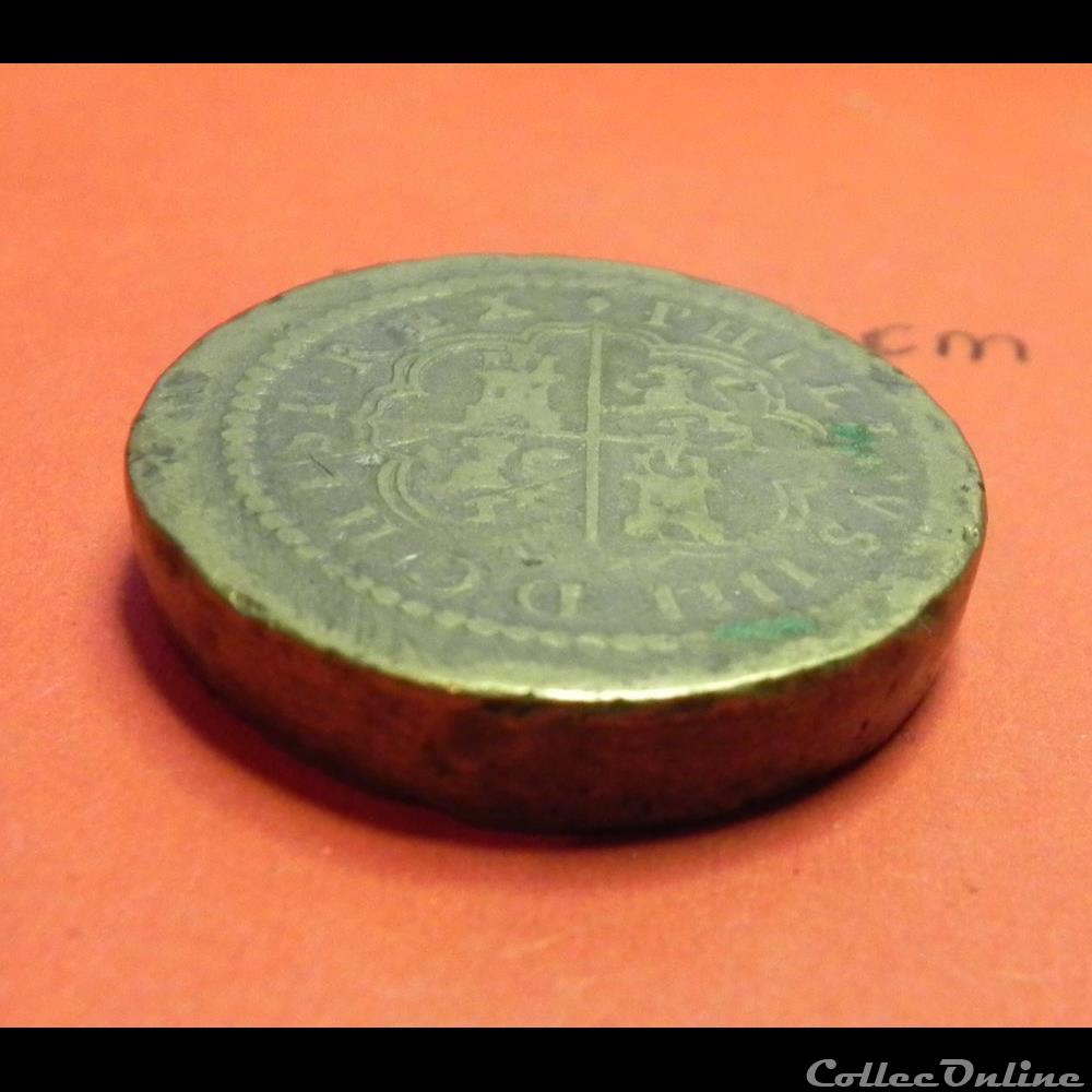 monnaie espagne poids monetaire 8 reals