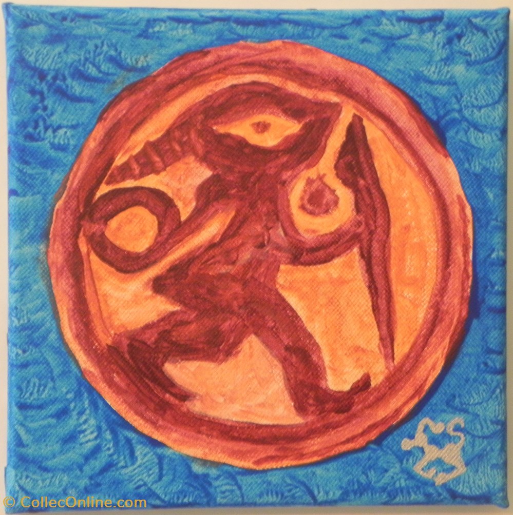 potin Remes peinture acrylique sur toile art antiquites peintures dessins potin remes peinture acrylique sur toile