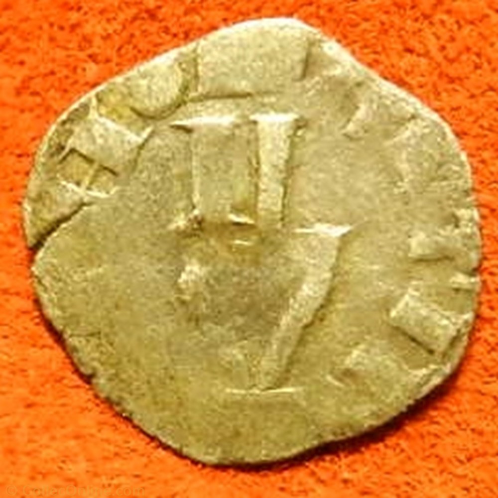 denier main bénissant doigts courts Besançon monnaie france feodale denier main benissant doigts courts besancon