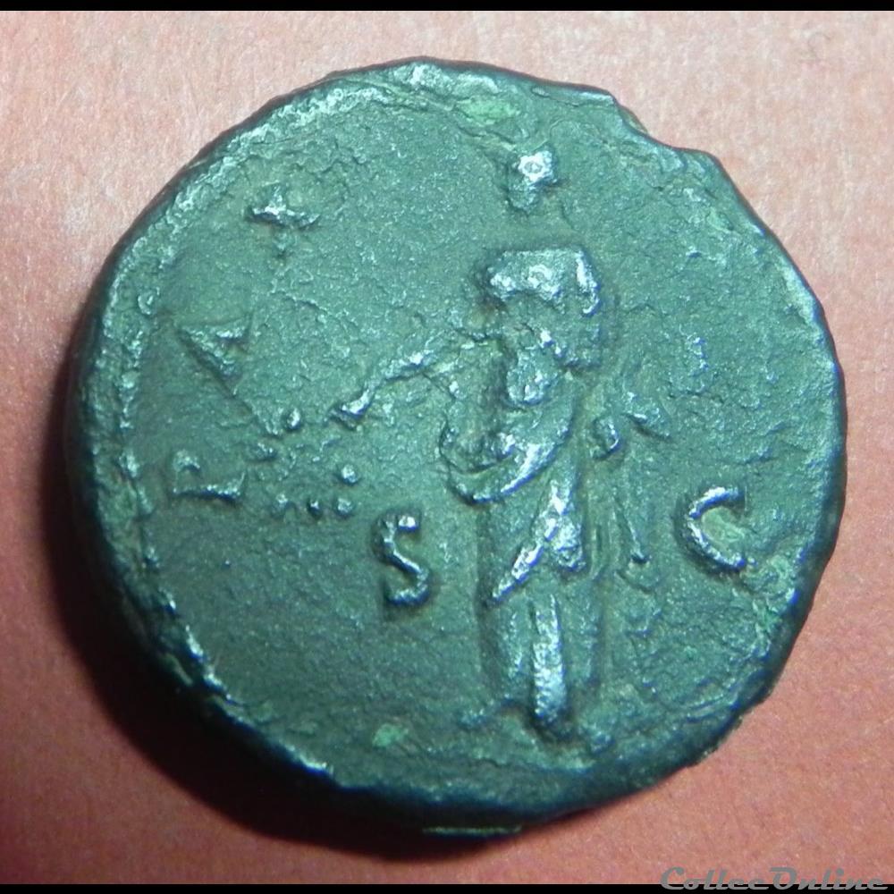 Vespasien AS 2 monnaie antique romaine vespasien as