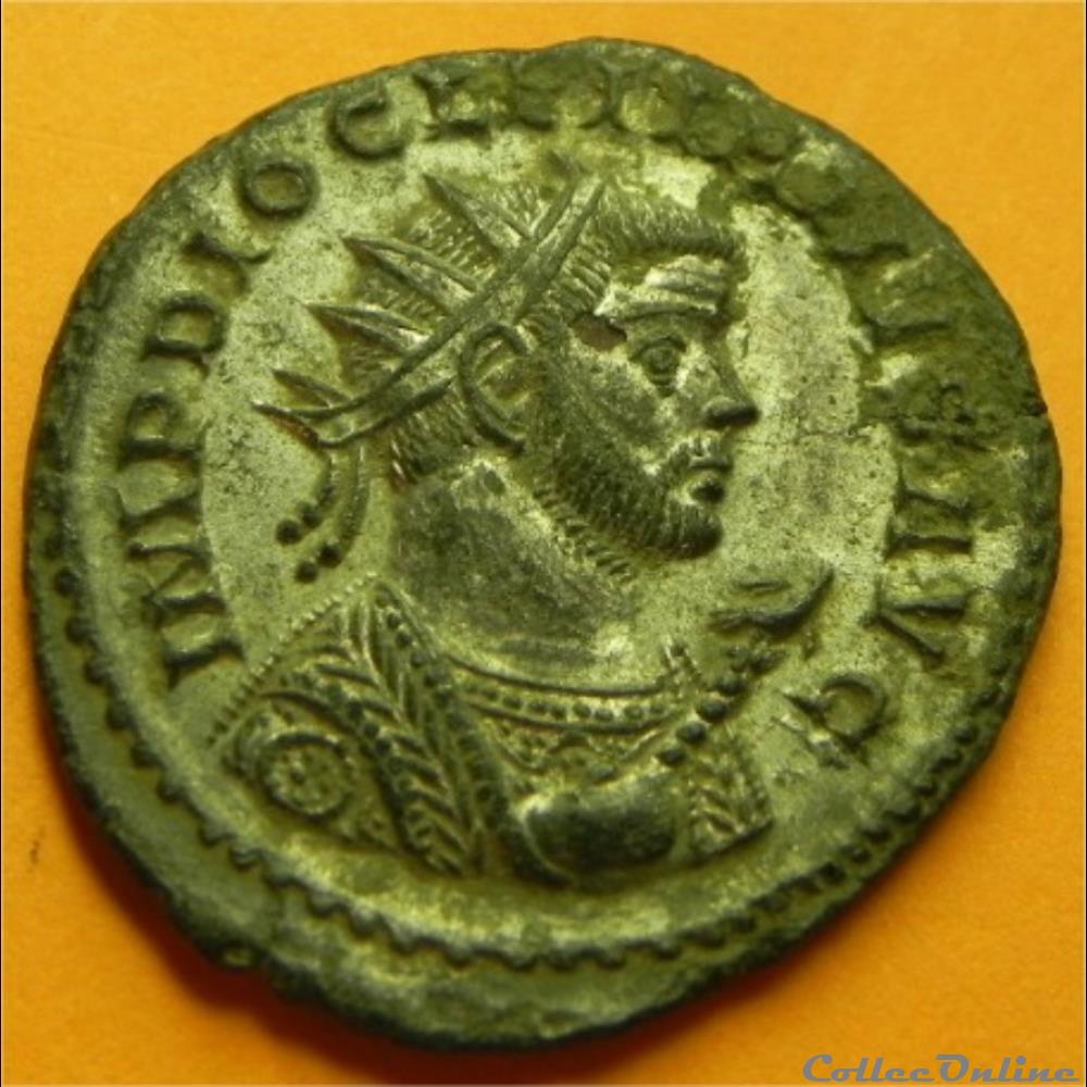 DIOCLÉTIEN follis IOVI - AVGG/ -|-// A. 2 monnaie antique romaine diocletien follis iovi avgg a
