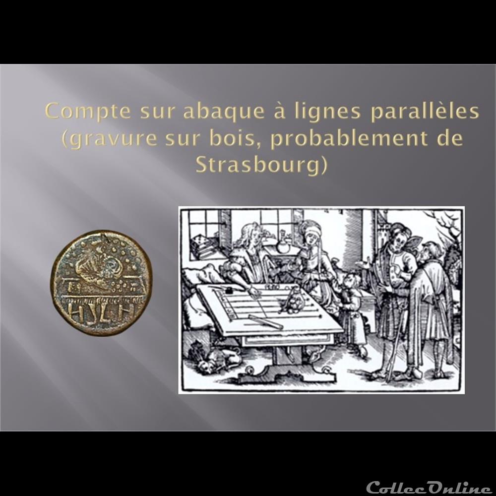 gravure jetons de compte sur abaque medaille religieuse mandat territoriaux gravure jetons de compte sur abaque