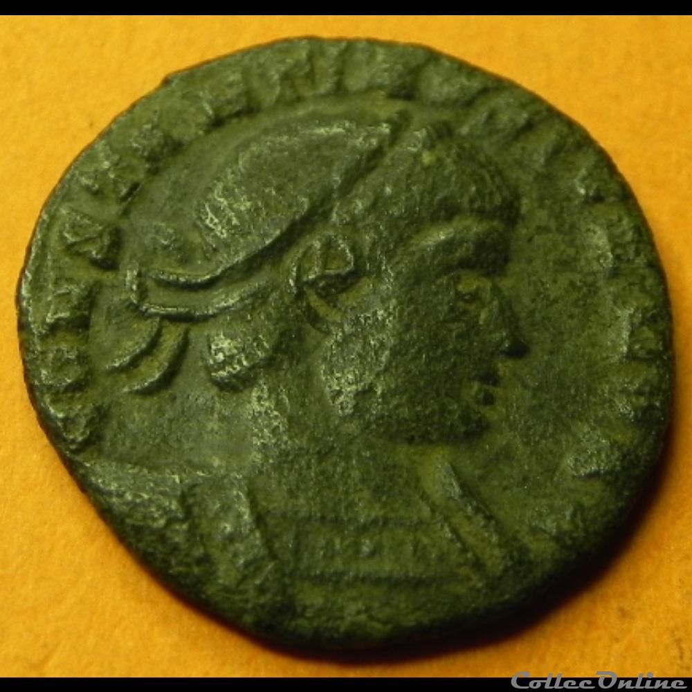 CONSTANTIN II GLORIA EXERCITVS couronne 2 monnaie antique romaine constantin ii gloria exercitvs couronne