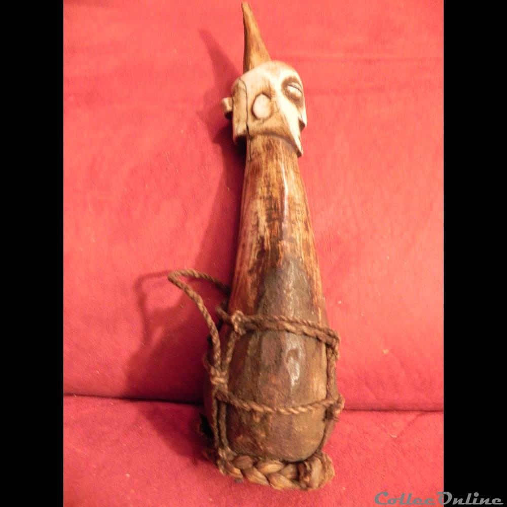 Fétiche LEGA 3 art antiquite africain statue fetiche lega